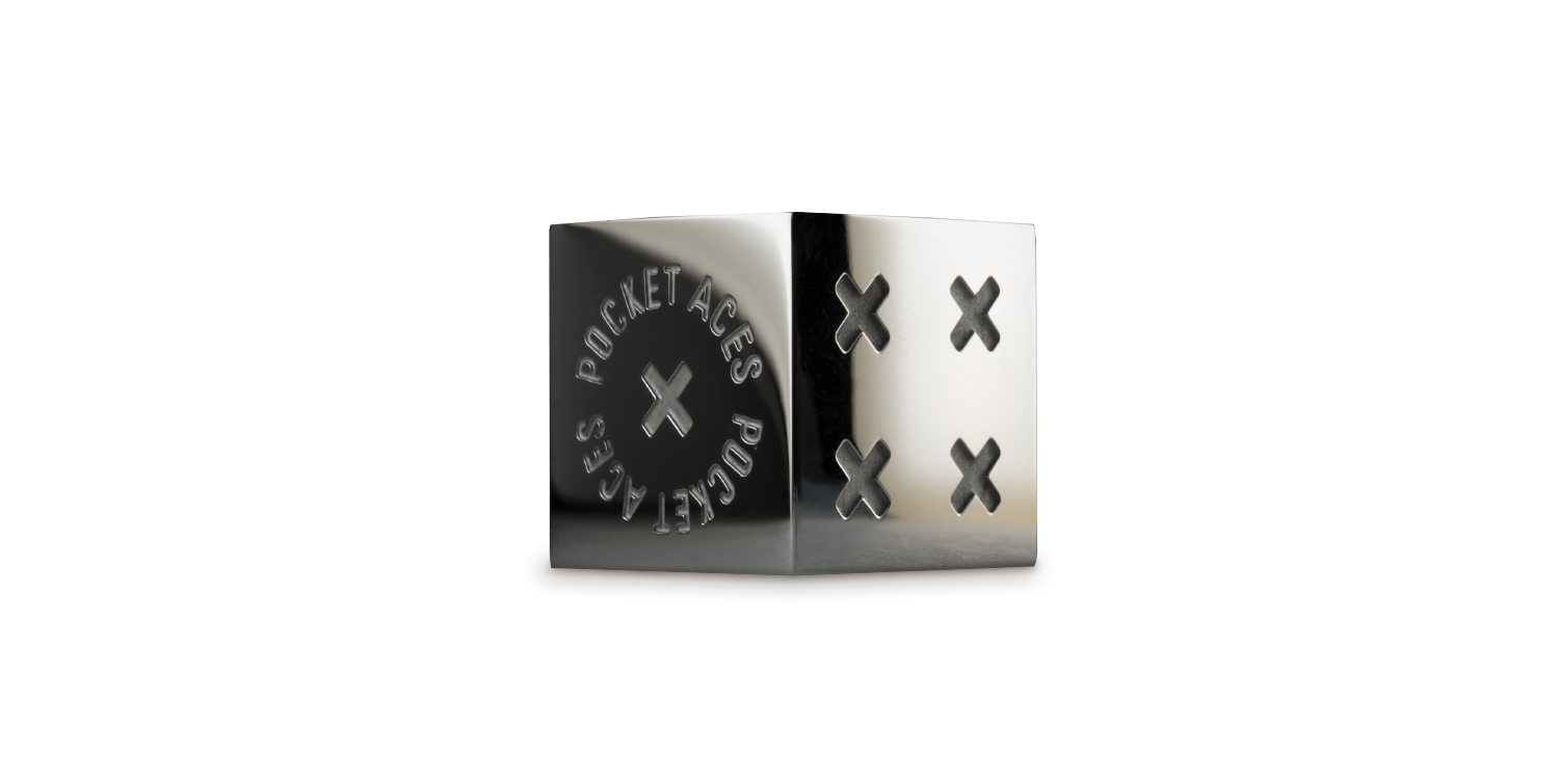 A stainless steel die