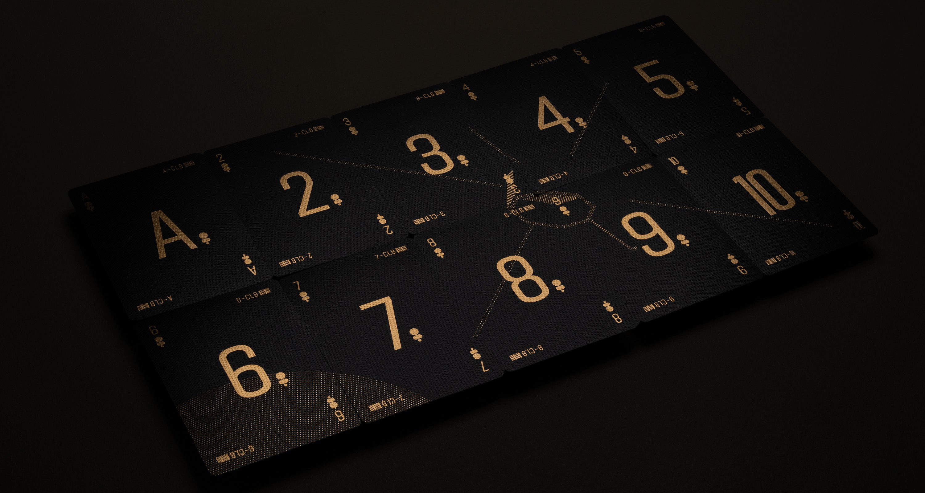 A mosaic of playing cards that creates an image of a spacecraft