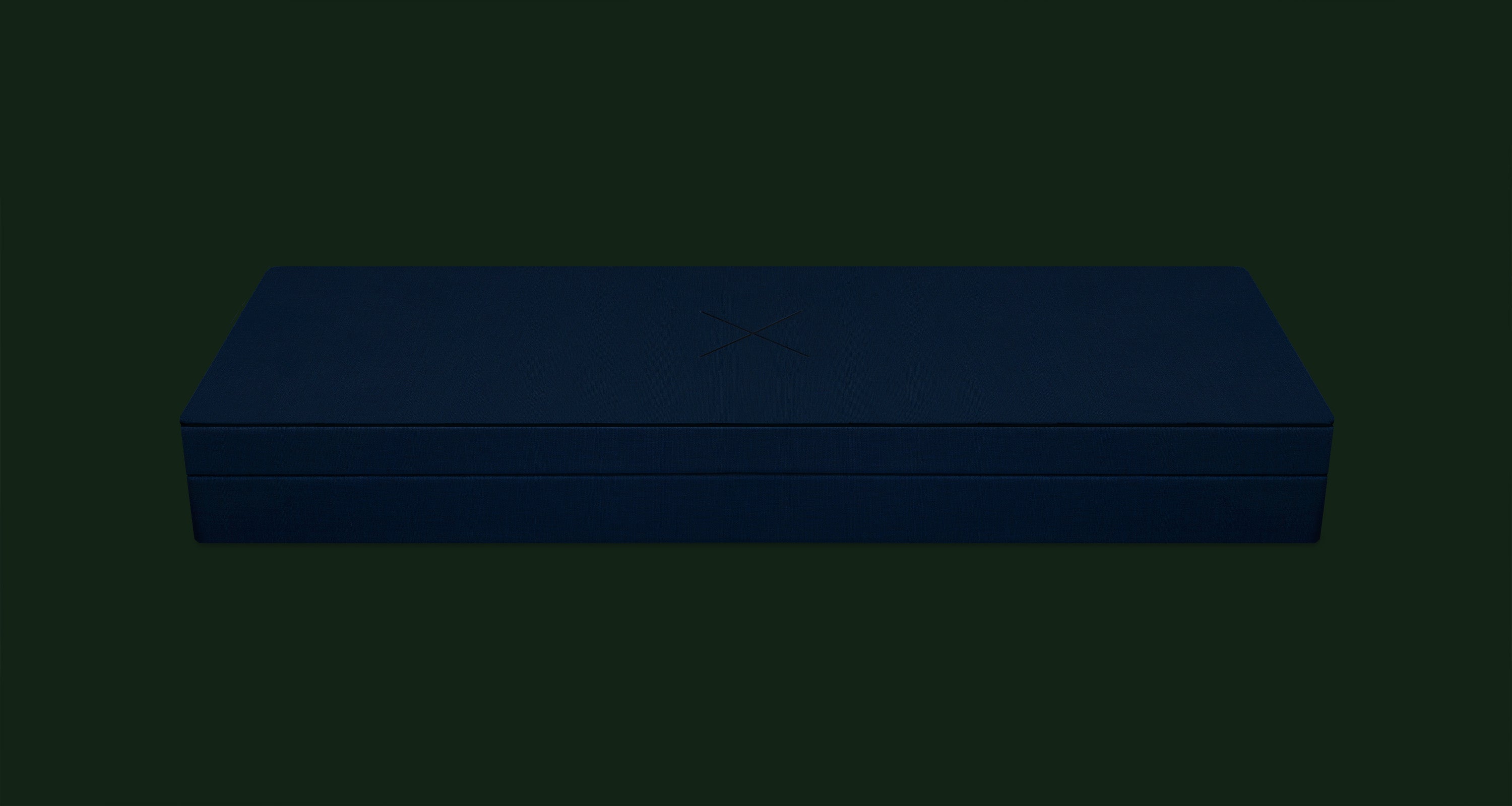 A closed poker case on a table