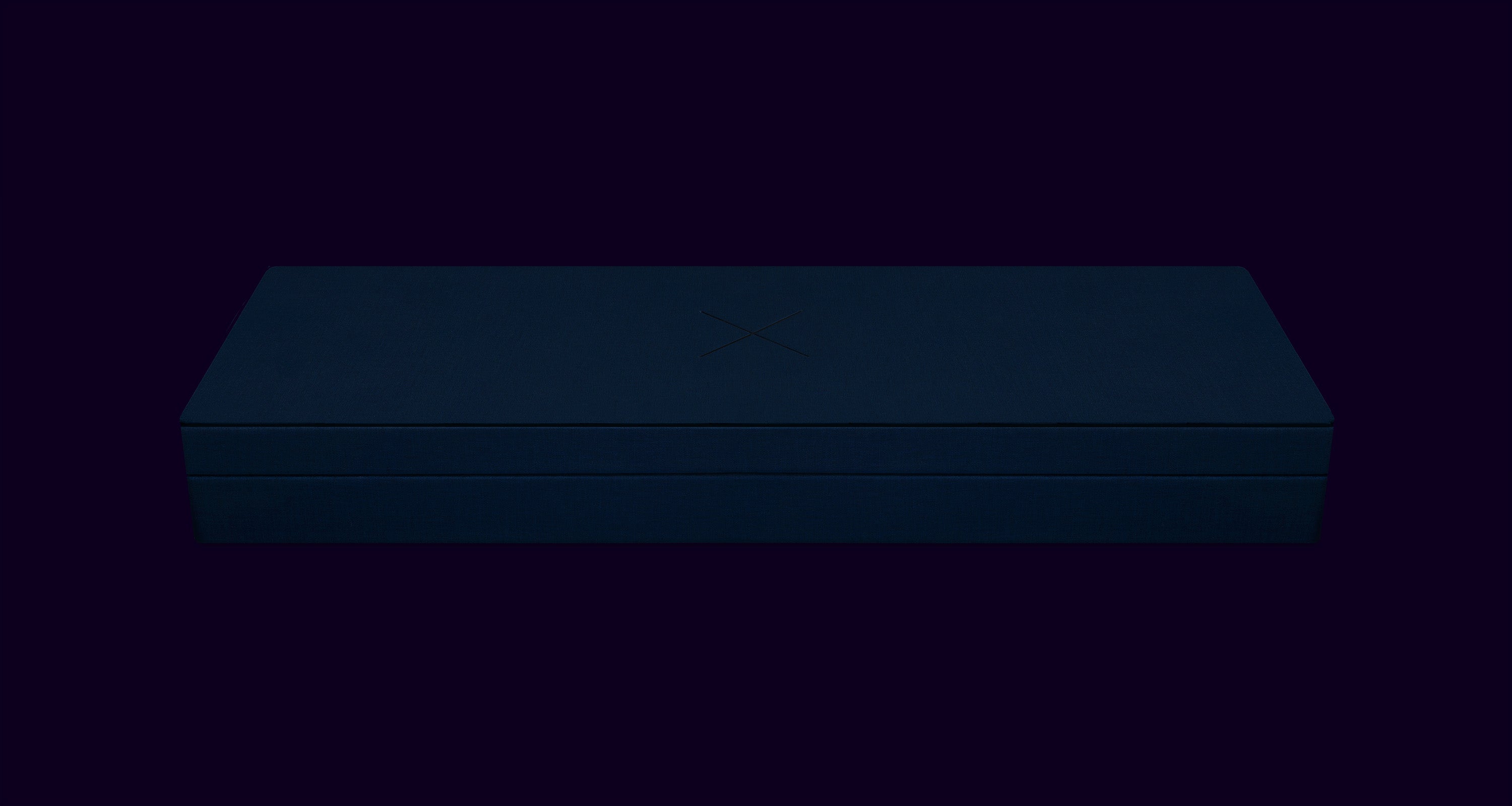 A closed poker case on a table