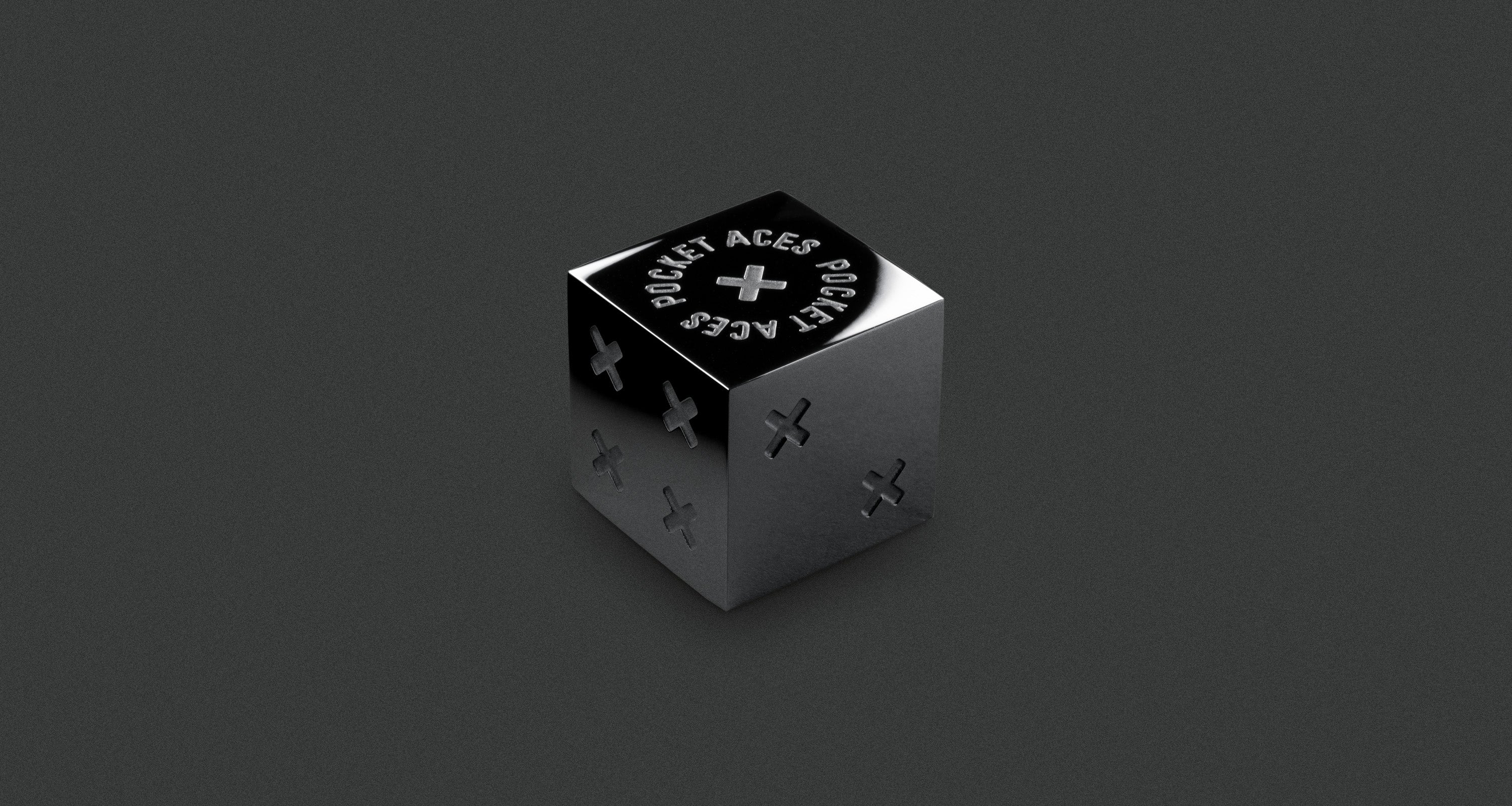 A stainless steel die