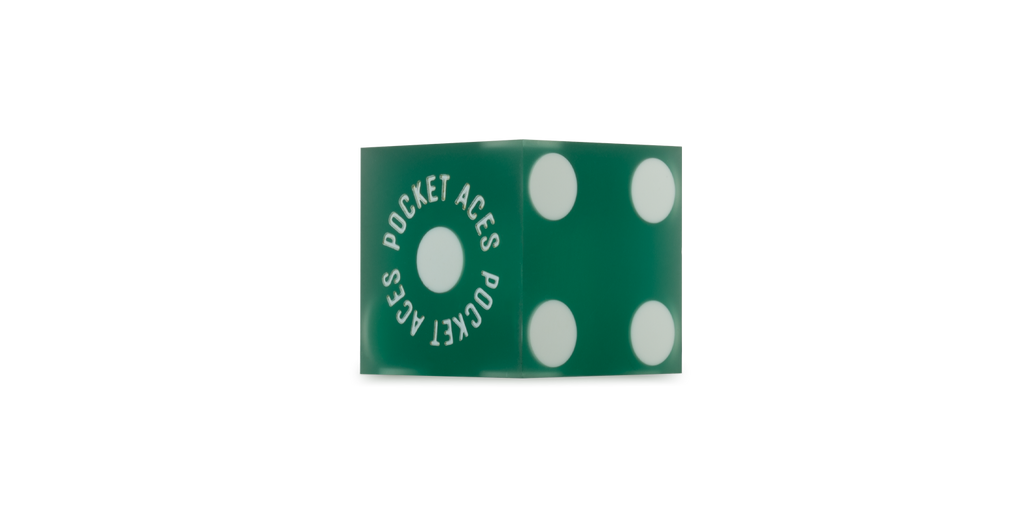 SANDED EVERGREEN DICE